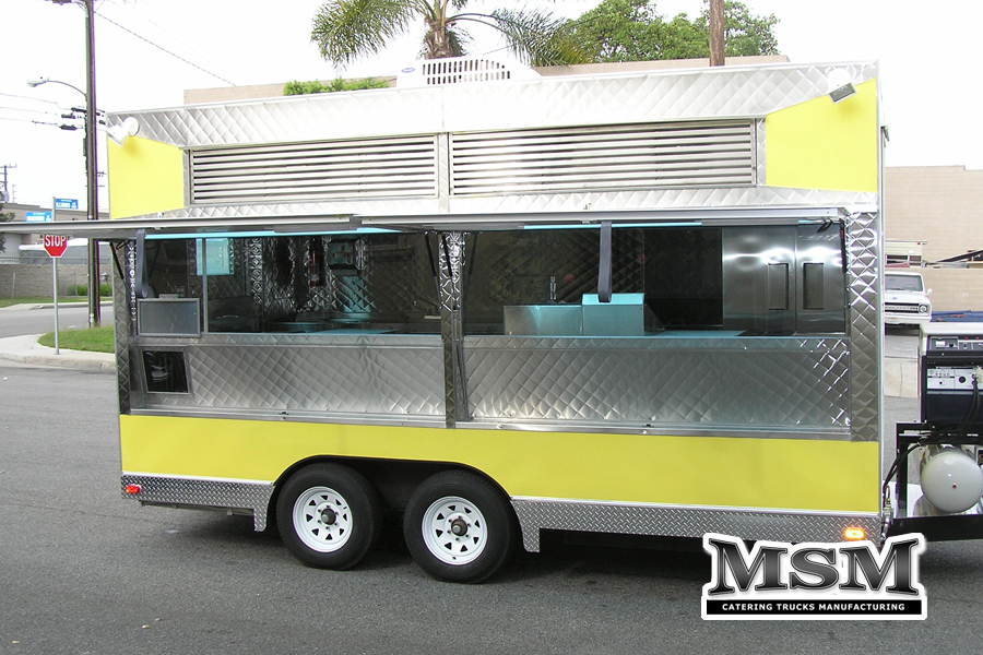 Food Trailers Los Angeles, California | MSM Catering Trucks